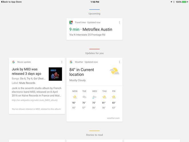 Google 14.0 per iPad