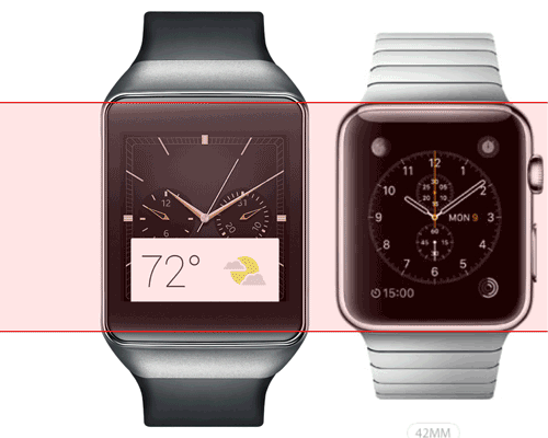 Apple Watch vs smartwatch Android Wear