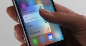 3D Touch iPhone 6s