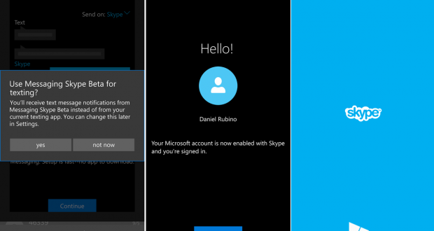 Messaging Skype Beta