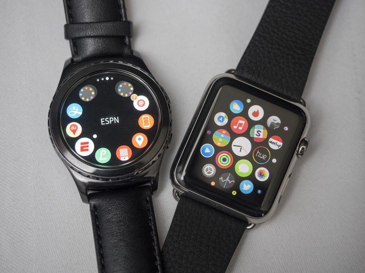 Samsung Gear S2 vs Apple Watch prime comparazioni Agemobile
