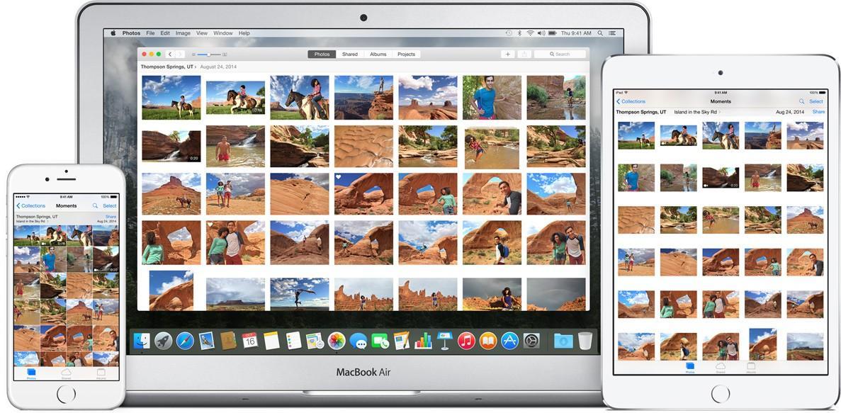 App Foto iOS 10 OSX 10.12