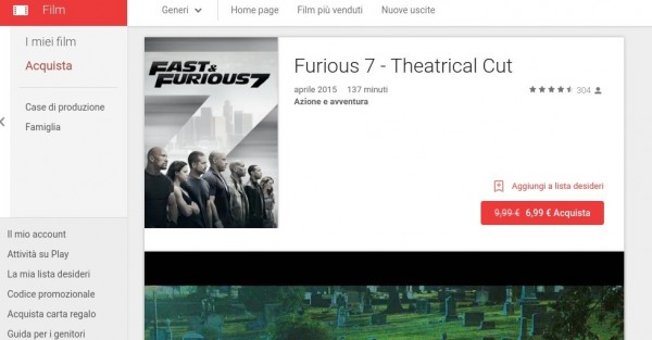 Furious 7   Theatrical Cut   Film su Google Play