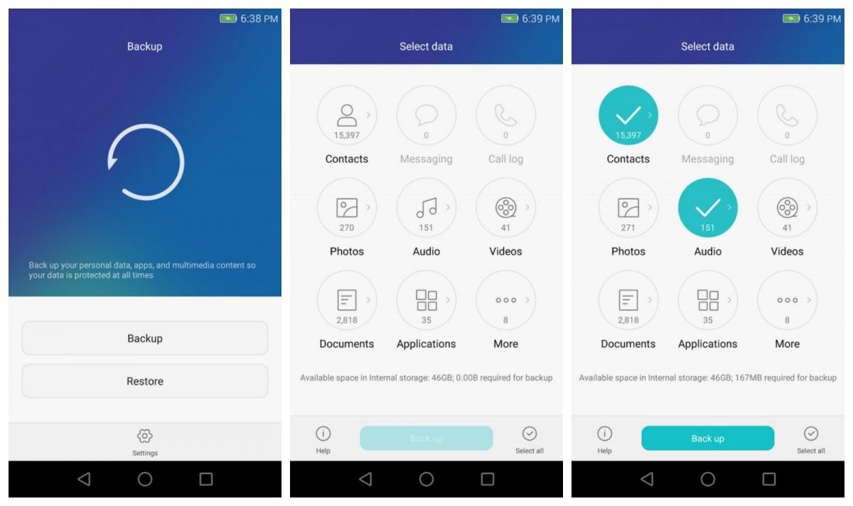 Huawei Backup