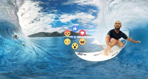 Samsung Gear VR ora compatibile con le reazioni nei video a 360° di Facebook