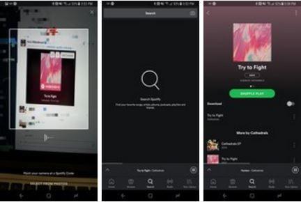 Spotify scanner codici QR