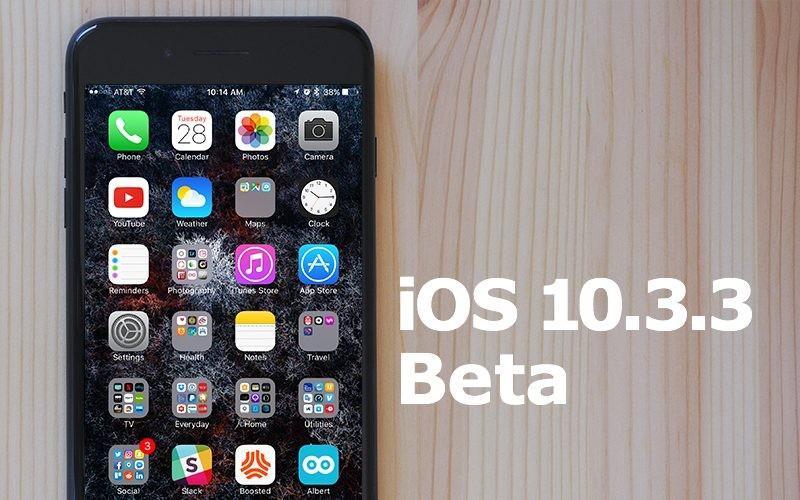 iOS 10.3.3 beta