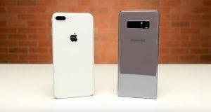 iPhone 8 Plus vs Samsung Galaxy Note 8