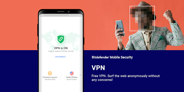 Bitdenfender Mobile Security per Android VPN