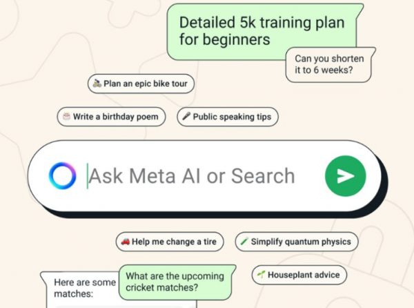 WhatsApp: come togliere il simbolo META dell'Intelligenza artificiale