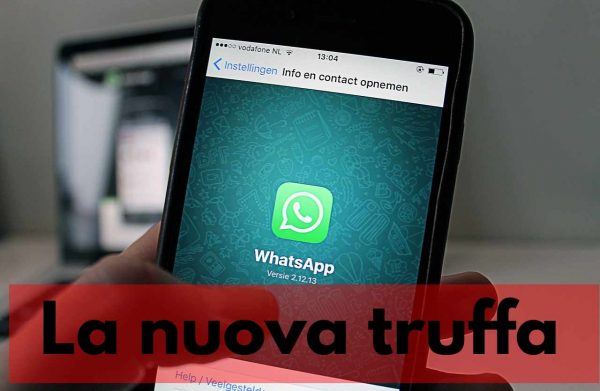 truffa whatsapp