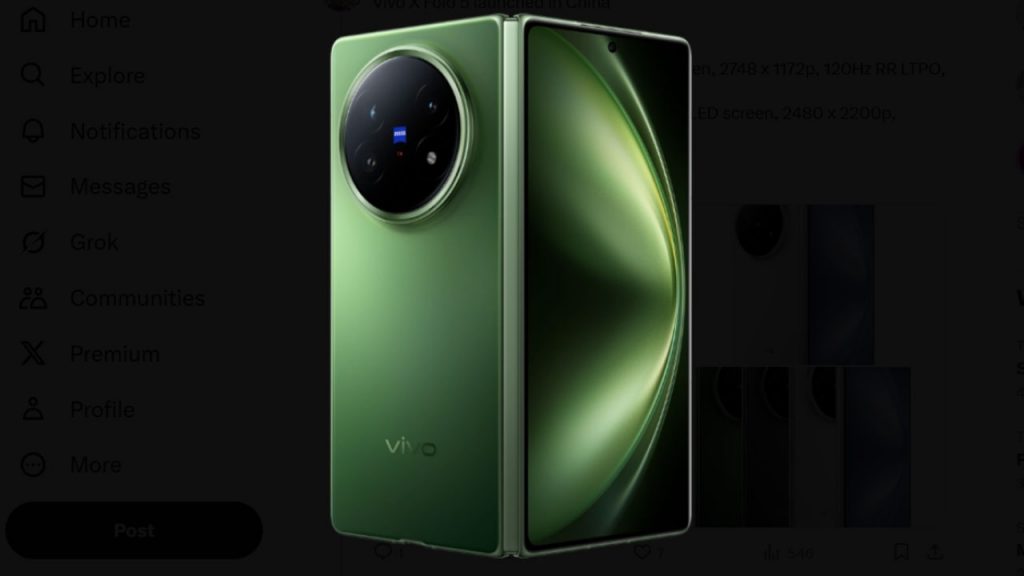 Vivo XFold 5, l’attesa è finita: come sarà e quando sbarcherà nei negozi